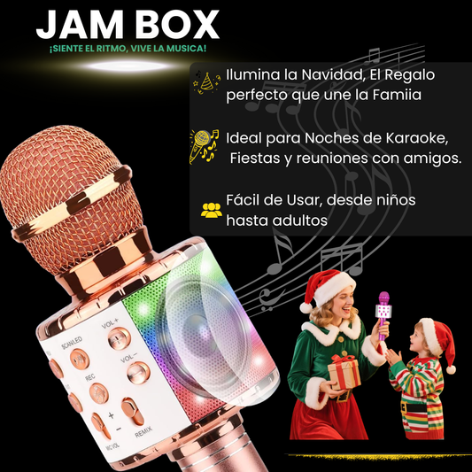 JAM BOX || Micrófono Karaoke